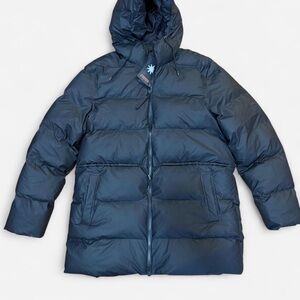 Rains Charcoal Quilted Jacket